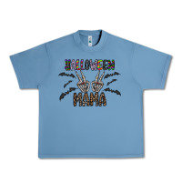 Pebble Blue halloween mama Urban Heavy Tee - CowhideDigitalArt