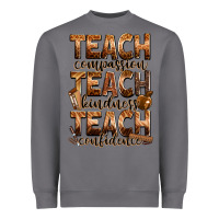 Storm teach compassion teach kindness teach confidence Heavyweight Sweatshirt - Zillion Design Studio