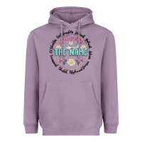Lavender by the power of the name Heavyweight Hoodie - MaliasSmallBusiness
