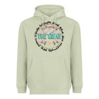 Matcha by the power of the name Heavyweight Hoodie - MaliasSmallBusiness