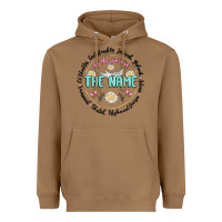 Toasted Coconut by the power of the name Heavyweight Hoodie - MaliasSmallBusiness