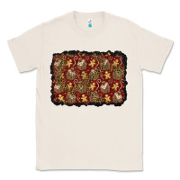 Natural christmas gingerbread man and house background Classic Tee - BundleAndBundleShop