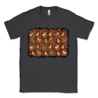 Smoke christmas gingerbread man and house background Classic Tee - BundleAndBundleShop