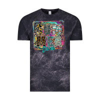 Cloud Black summer vibes Vintage Tee - SublimationCraftShop