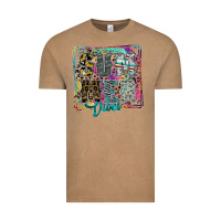 Vintage Coffee summer vibes Vintage Tee - SublimationCraftShop