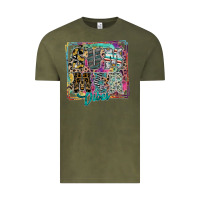 Vintage Olive summer vibes Vintage Tee - SublimationCraftShop
