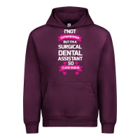 Mauve Wine Surgical Dental Assistant Urban Hoodie - Bettercallsaul