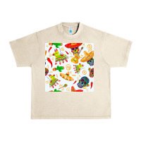 Sandshell mexico seamless pattern Urban Heavy Tee - FaDigitalArtStudio