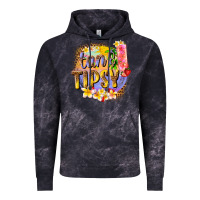 Cloud Black tan tipsy summer Vintage Hoodie - texasbilliewilder