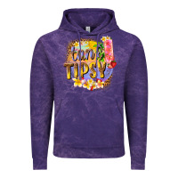 Cloud Purple tan tipsy summer Vintage Hoodie - texasbilliewilder