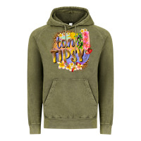 Vintage Olive tan tipsy summer Vintage Hoodie - texasbilliewilder