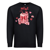Black mini coffee cups Premium Sweatshirt - MaliasSmallBusiness