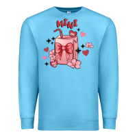 Ocean Blue mini coffee cups Premium Sweatshirt - MaliasSmallBusiness