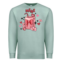 Seafoam mini coffee cups Premium Sweatshirt - MaliasSmallBusiness