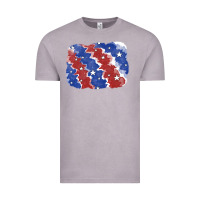 Vintage Zinc Patriotic tie dye background Vintage Tee - CowGirlArtShop