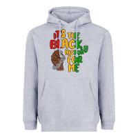 Heather Grey it s the black history for me Heavyweight Hoodie - MaliasSmallBusiness