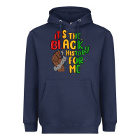 Navy it s the black history for me Heavyweight Hoodie - MaliasSmallBusiness