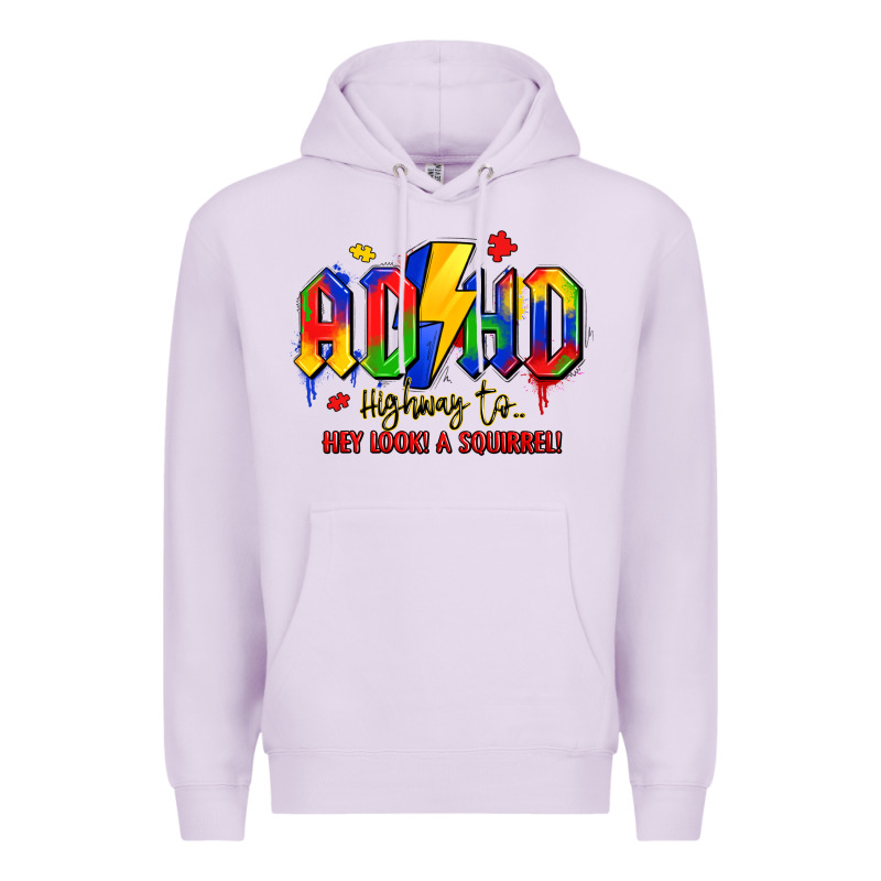 Adhd Awareness Premium Hoodie by LillyAllenDesigns | Teevron