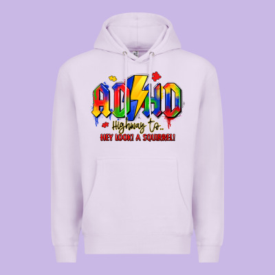 Adhd Awareness Premium Hoodie Designed By Lillyallendesigns