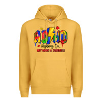 Mustard adhd awareness Premium Hoodie - LillyAllenDesigns