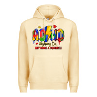 Pina Colada adhd awareness Premium Hoodie - LillyAllenDesigns