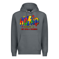 Rock adhd awareness Premium Hoodie - LillyAllenDesigns