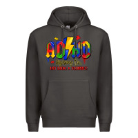 Smoke adhd awareness Premium Hoodie - LillyAllenDesigns