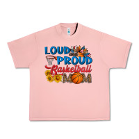 Salmon loud and proud basketball mom Urban Heavy Tee - HRA Design Shop