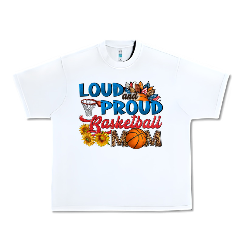 Loud And Proud Basketball Mom Urban Heavy Tee by HRA Design Shop | Teevron