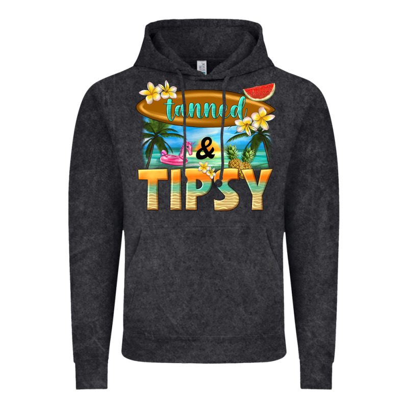 Tanned And Tipsy Vintage Hoodie by texasbilliewilder | Teevron