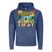 Vintage Denim tanned and tipsy Vintage Hoodie - texasbilliewilder