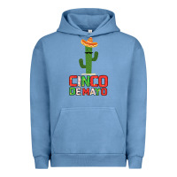 Pigment Pebble Blue Cinco De Mayo Gift Idea Urban Hoodie - Bettercallsaul