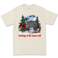 Bone greetings of the season y'all with armadillo Premium Tee - BarkalooDesign