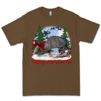Cacao greetings of the season y'all with armadillo Premium Tee - BarkalooDesign
