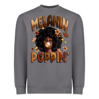 Storm melanin poppin Heavyweight Sweatshirt - Zillion Design Studio