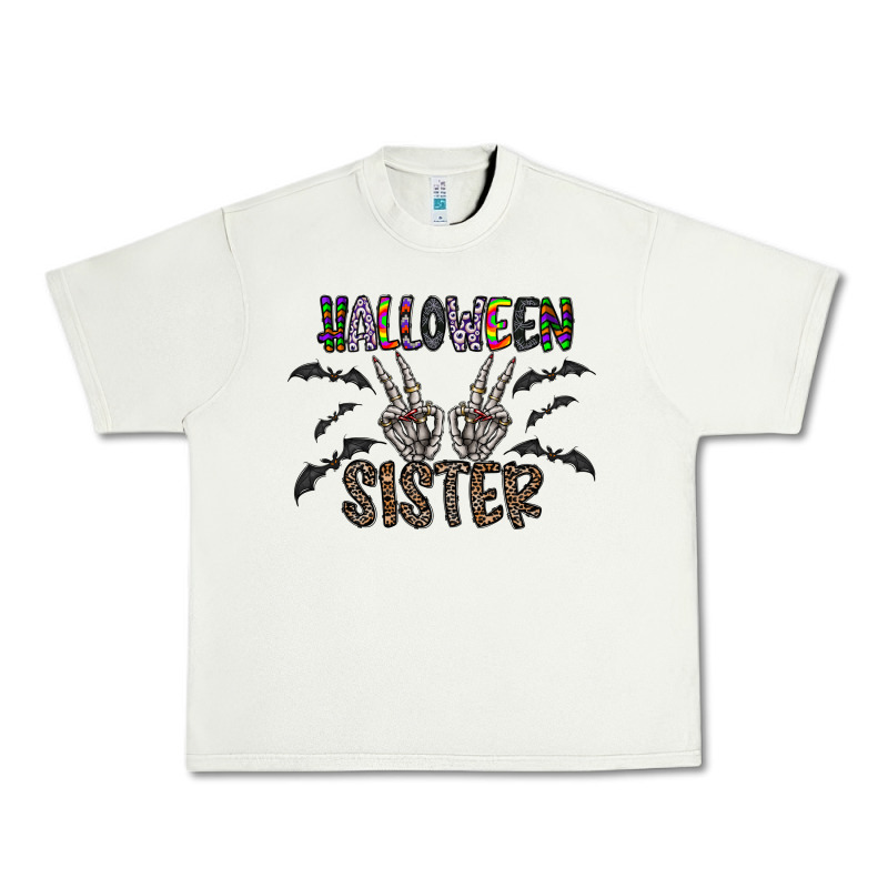 Halloween Sister Urban Heavy Tee by CowhideDigitalArt | Teevron