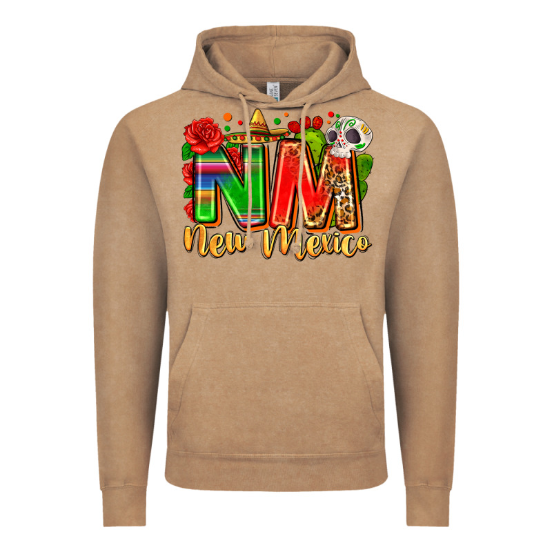 New Mexico Vintage Hoodie by Zillion Design Studio | Teevron