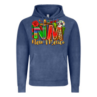 Vintage Denim new mexico Vintage Hoodie - Zillion Design Studio