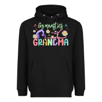 Black gymnastics grandma Heavyweight Hoodie - MaliasSmallBusiness