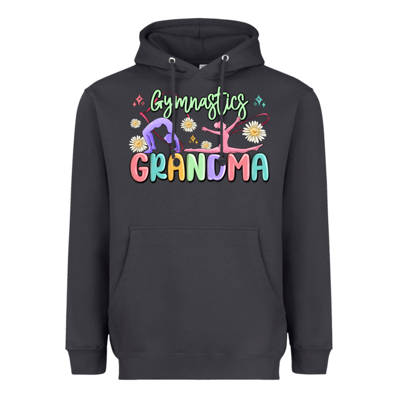 Gymnastics Grandma Heavyweight Hoodie by MaliasSmallBusiness | Teevron