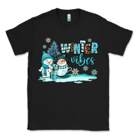 Black winter vibes Classic Tee - AdoDesignShop
