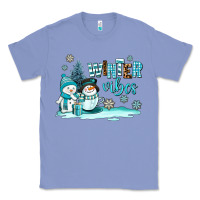 Colony Blue winter vibes Classic Tee - AdoDesignShop