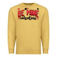 Antique Gold be mine valentine Premium Sweatshirt - MaliasSmallBusiness