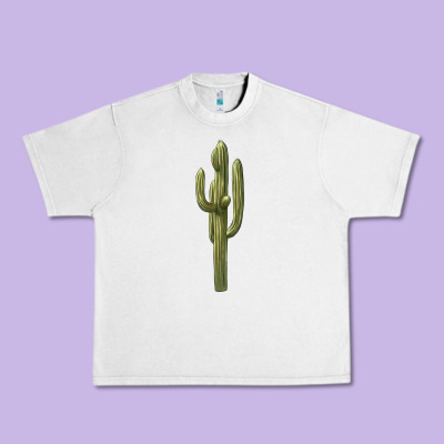 Cactus Urban Heavy Tee Designed By Barkaloodesign