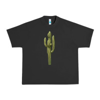 Pigment Black cactus Urban Heavy Tee - BarkalooDesign
