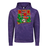 Cloud Purple new mexico map Vintage Hoodie - Zillion Design Studio
