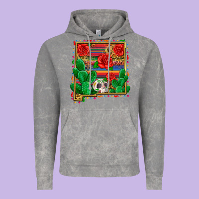 New Mexico Map Vintage Hoodie Designed By Zillion Design Studio
