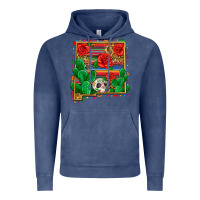 Vintage Denim new mexico map Vintage Hoodie - Zillion Design Studio