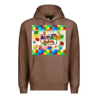 Chestnut autism mom Premium Hoodie - LillyAllenDesigns