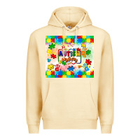 Pina Colada autism mom Premium Hoodie - LillyAllenDesigns